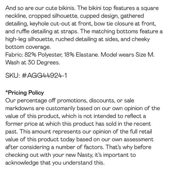 Ruched Ruffle Detail Bikini - Picture 8 of 10